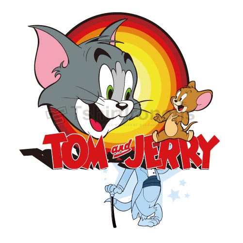 Tom and Jerry T-shirts Iron On Transfers N4387 - Click Image to Close